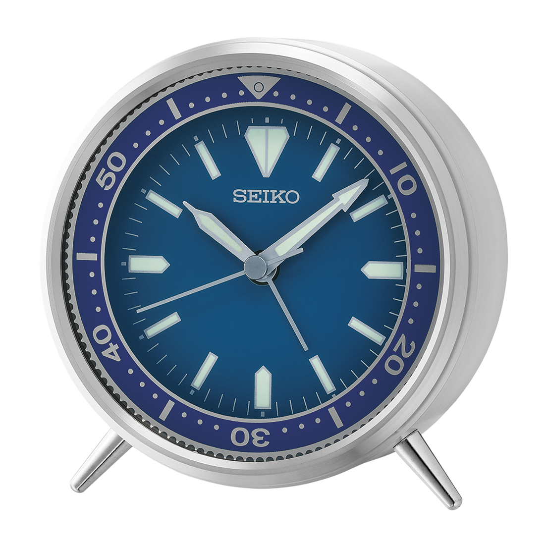 Seiko Timeless Diver’s Inspired Blue Beep Mantel Clock
