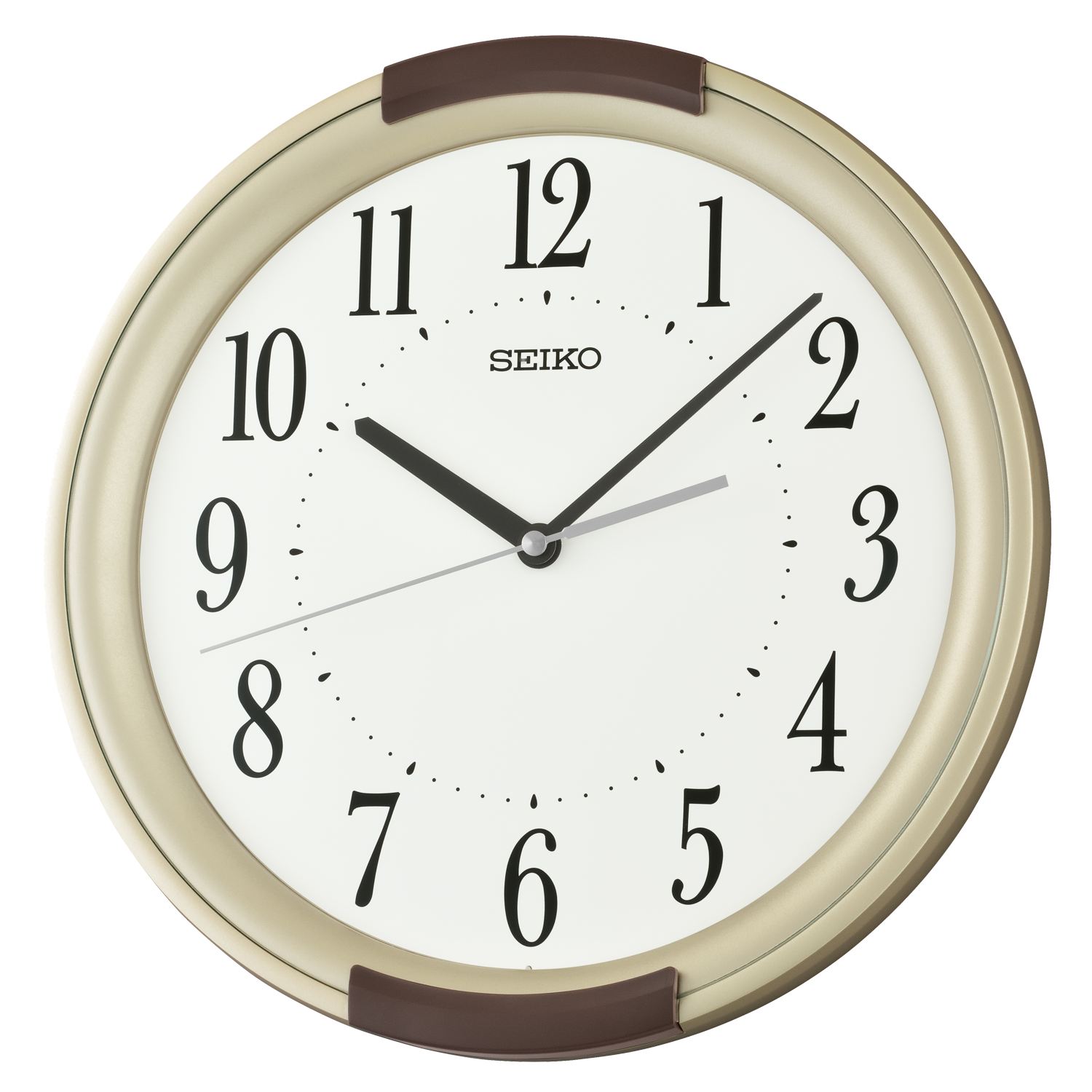 Seiko Soft Gold Wall Clock